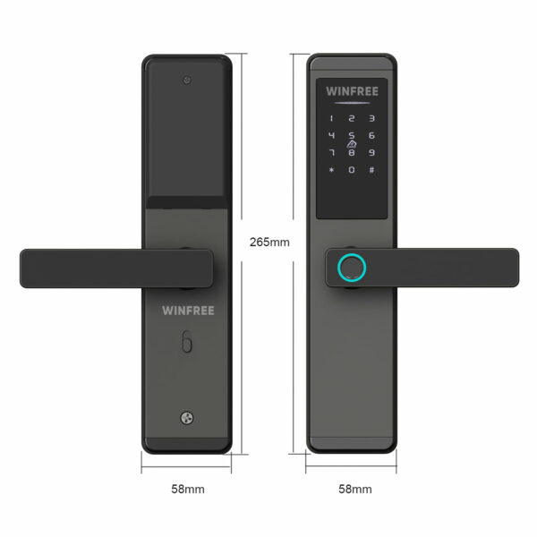 Khóa cửa phòng vân tay thông minh WINFREE HC-Q3 - Ảnh 6