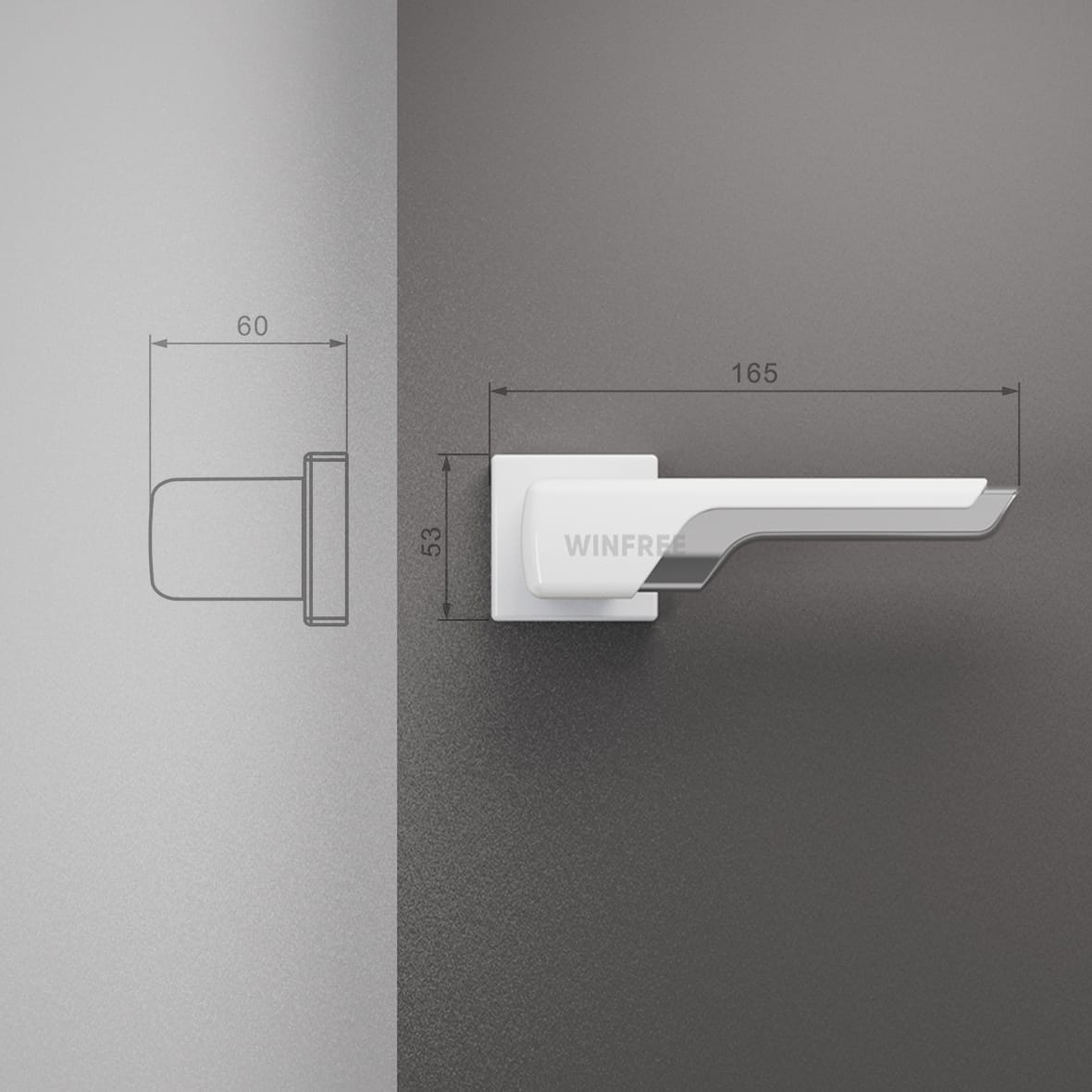 Khóa cửa tay gạt HC-324 - Ảnh 9