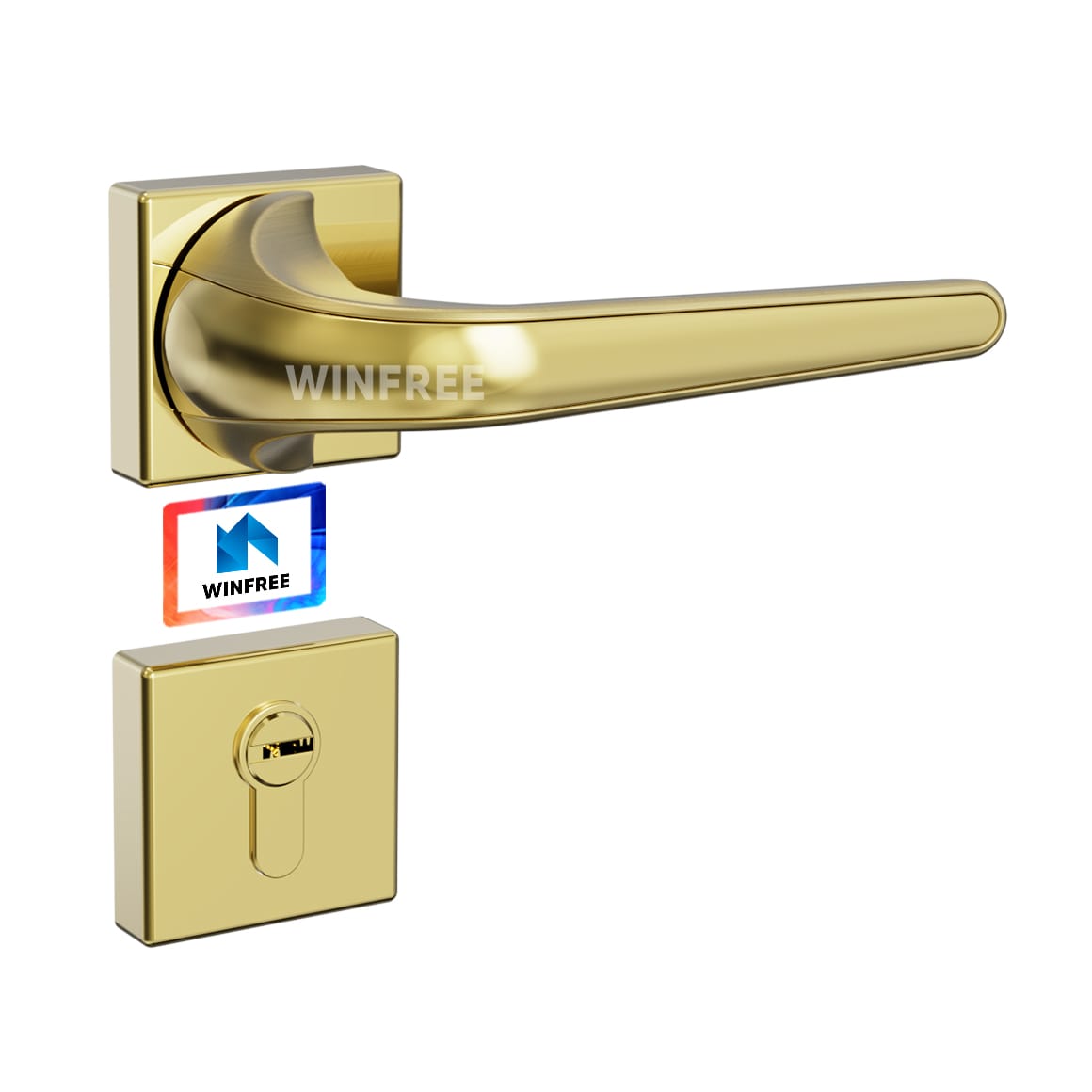 Khóa cửa tay gạt HC-332 - Ảnh 4
