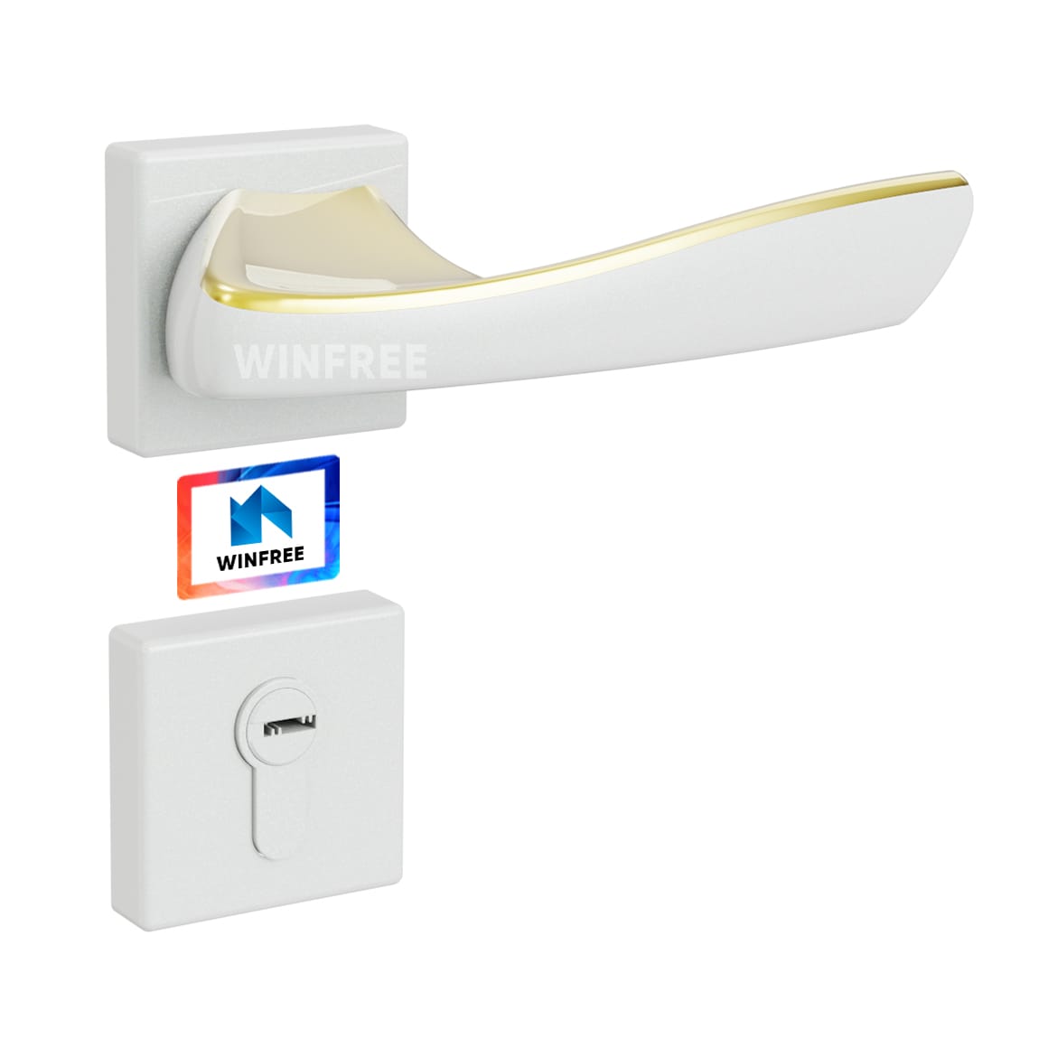 Khóa cửa tay gạt HC-327 - Ảnh 2