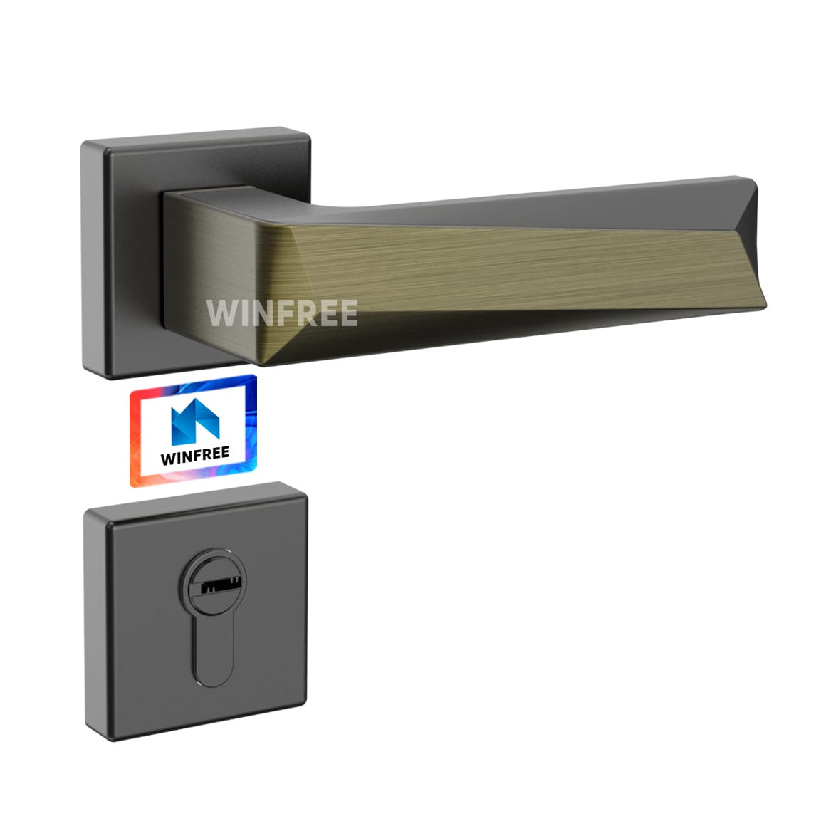 Khóa cửa tay gạt HC-336 - Ảnh 4