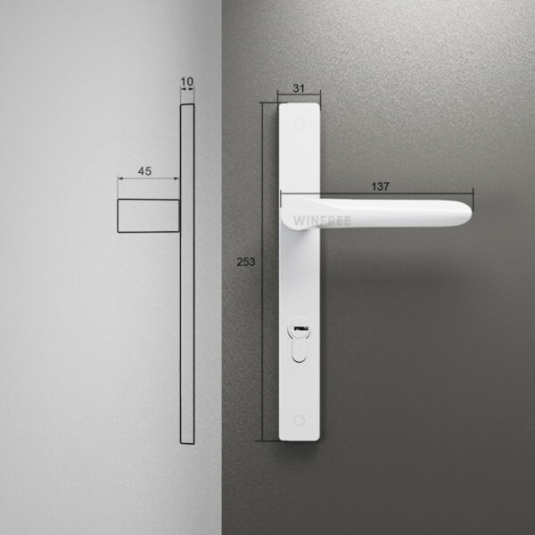 Khóa cửa tay gạt HC-102 - Ảnh 8