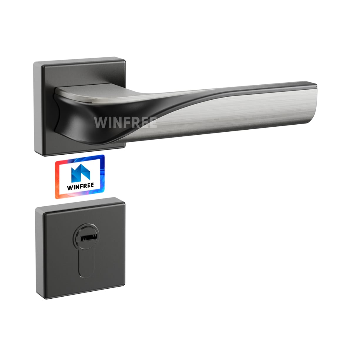 Khóa cửa tay gạt HC-317 - Ảnh 2