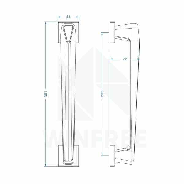 Khóa cửa tay gạt HB-275 - Ảnh 15