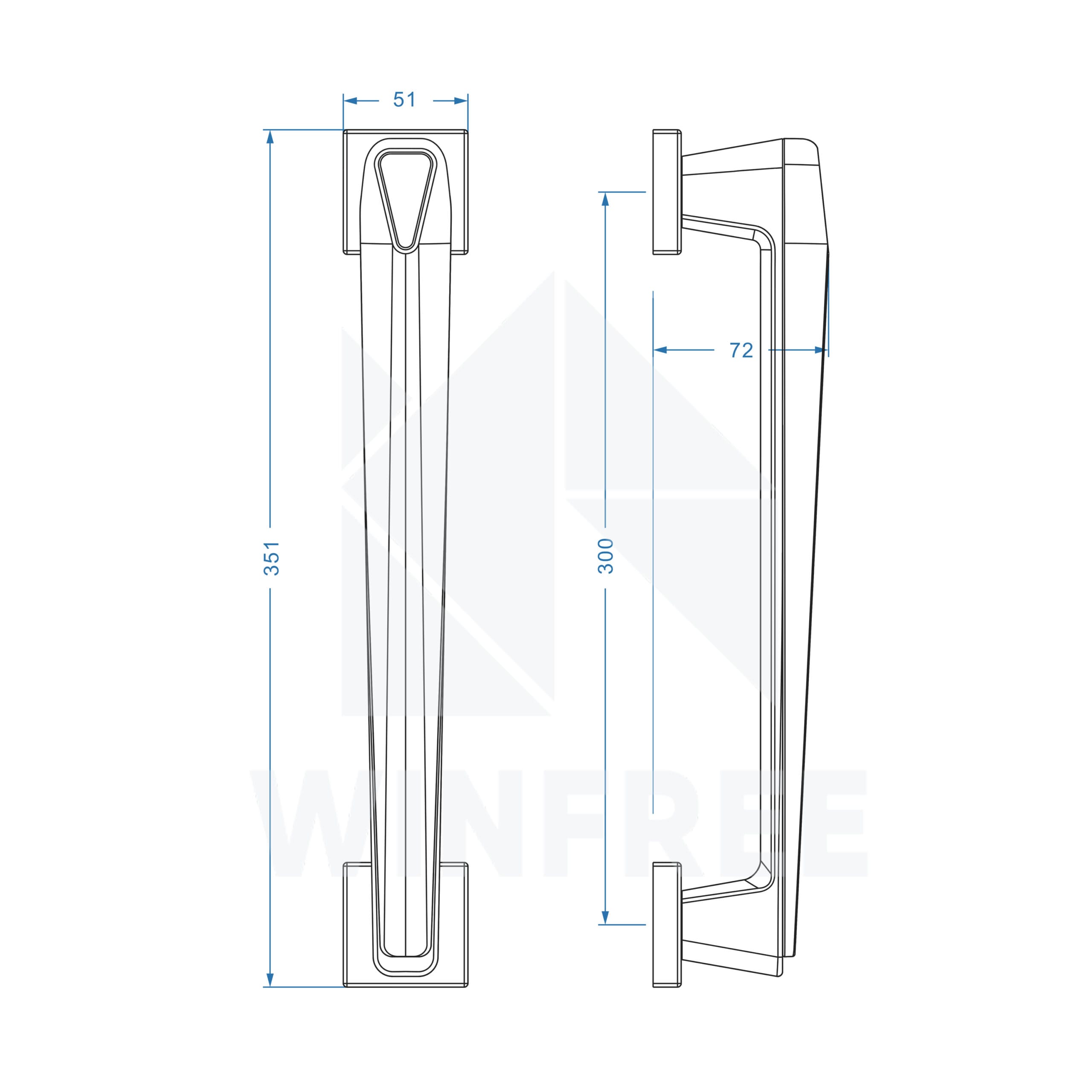 Khóa cửa tay gạt HB-275 - Ảnh 15
