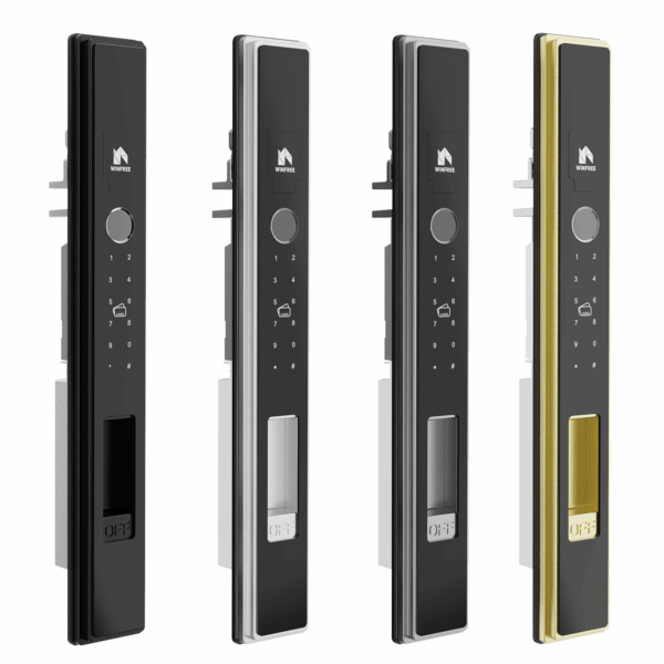 Khoá cửa trượt vân tay thông minh WINFREE HC-02T-Latch - Ảnh 6