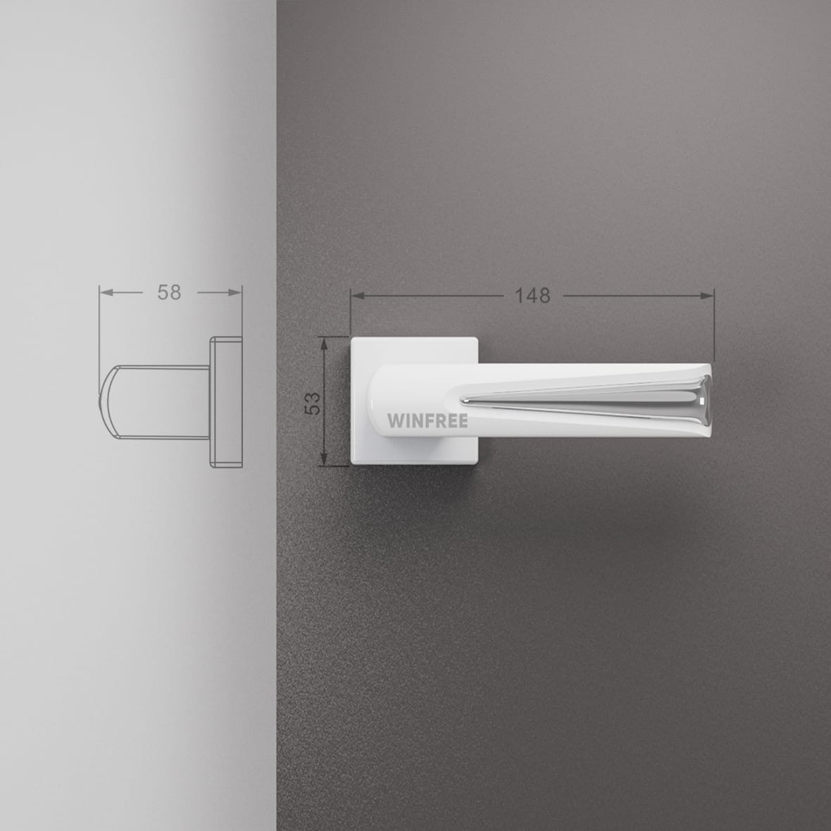 Khóa cửa tay gạt HC-326 - Ảnh 9