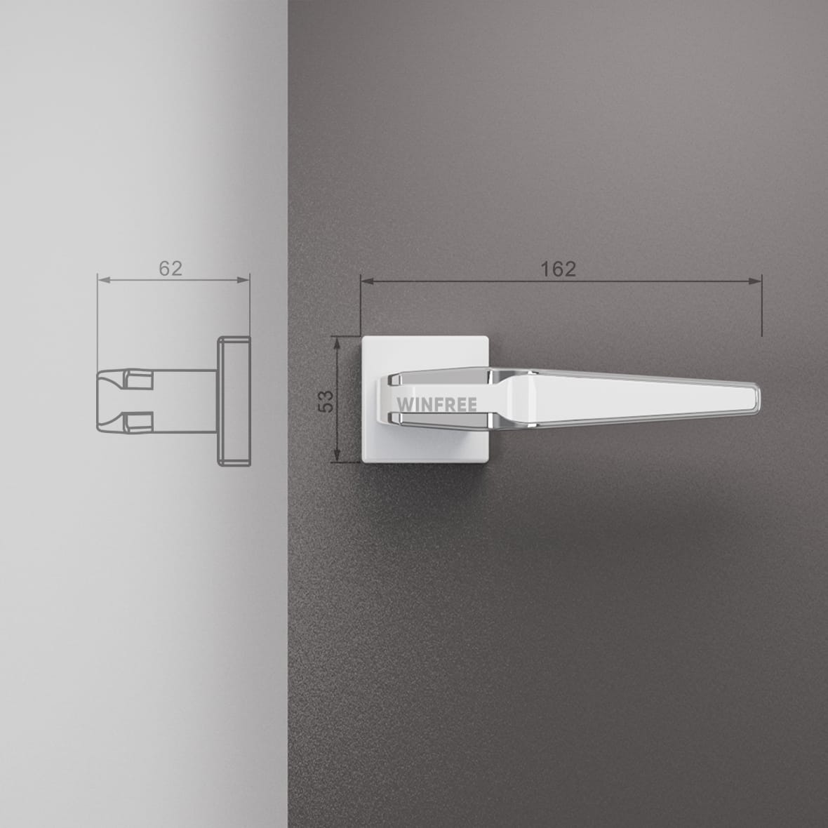 Khóa cửa tay gạt HC-331 - Ảnh 9