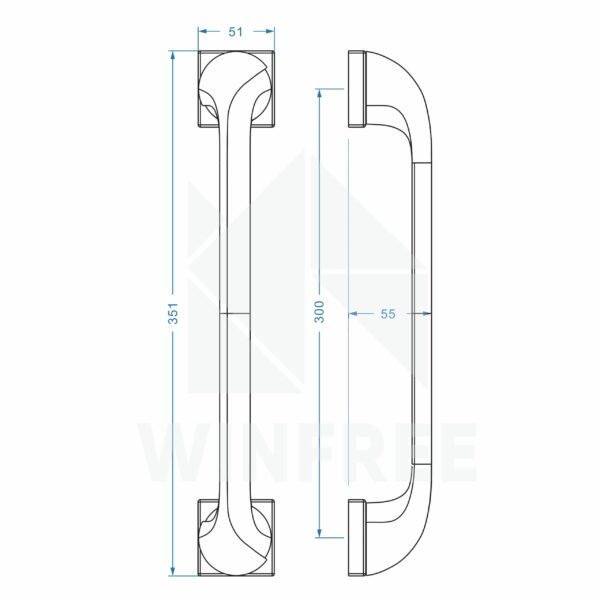 Khóa cửa tay gạt HB-274 - Ảnh 11