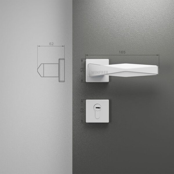 Khóa cửa tay gạt HC-319 - Ảnh 10