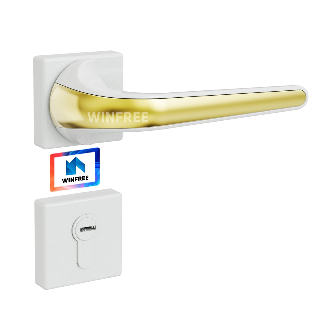 Khóa cửa tay gạt HC-332 - Ảnh 2