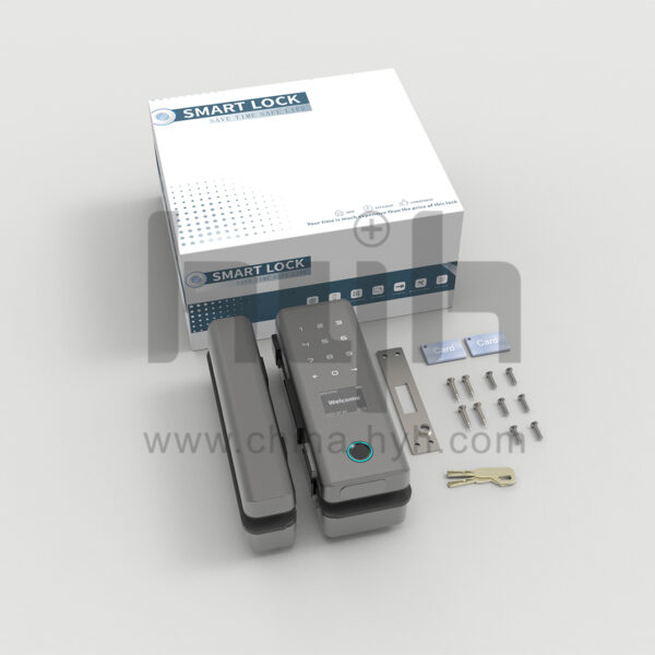 Khóa cửa kính WINFREE HC-113G - Ảnh 5