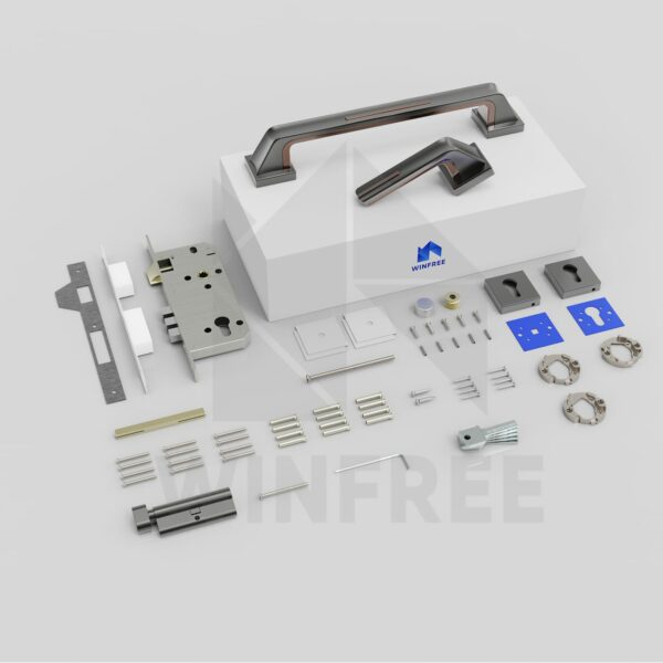 Khóa cửa tay gạt HB-273 - Ảnh 16