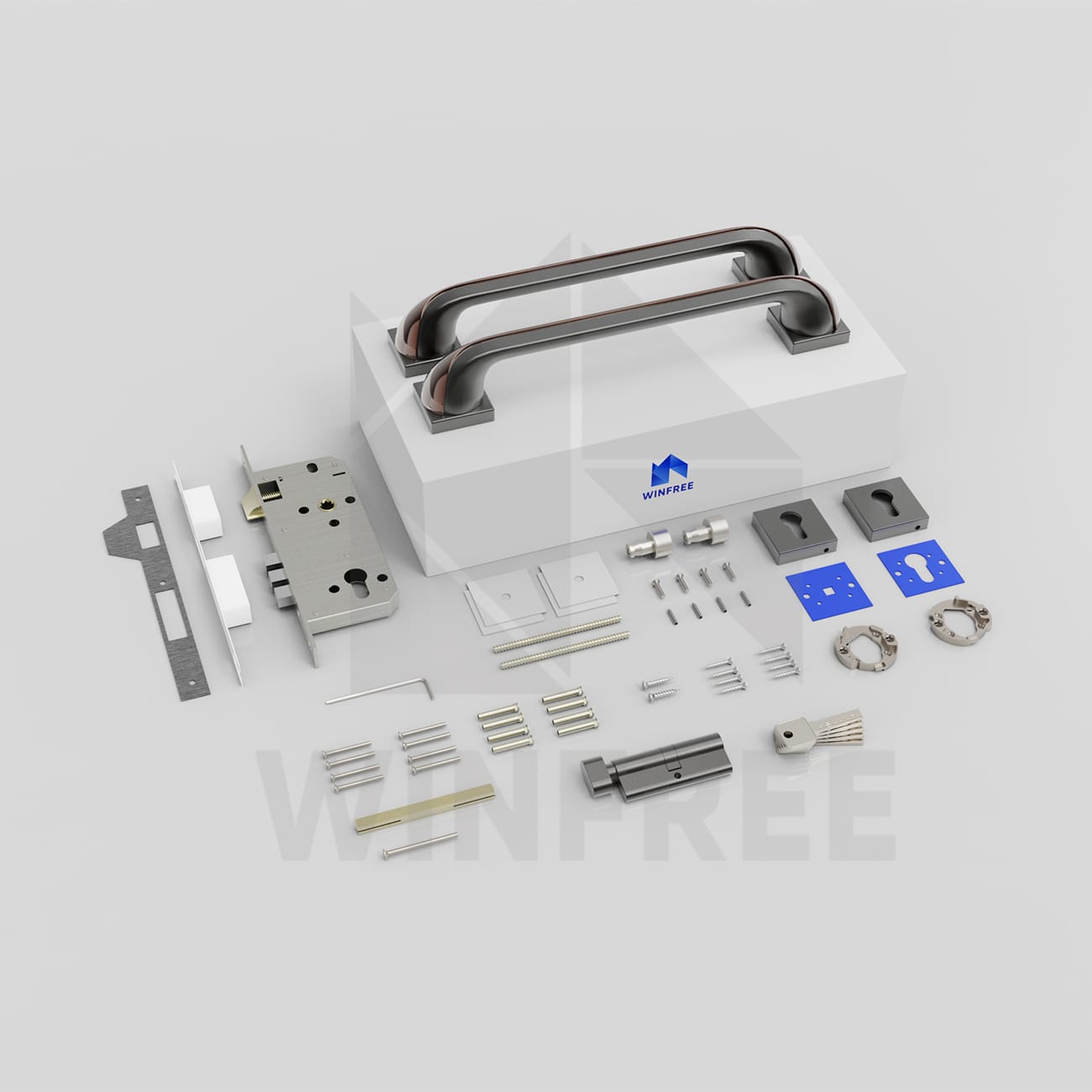 Khóa cửa tay gạt HB-274 - Ảnh 14