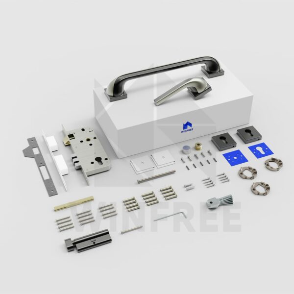 Khóa cửa tay gạt HB-274 - Ảnh 15