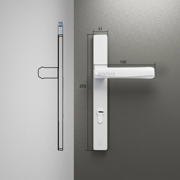 Khóa cửa tay gạt HC-105 - Ảnh 8