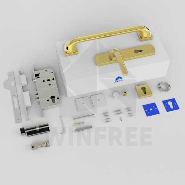 Khóa cửa tay gạt HB-274 - Ảnh 16