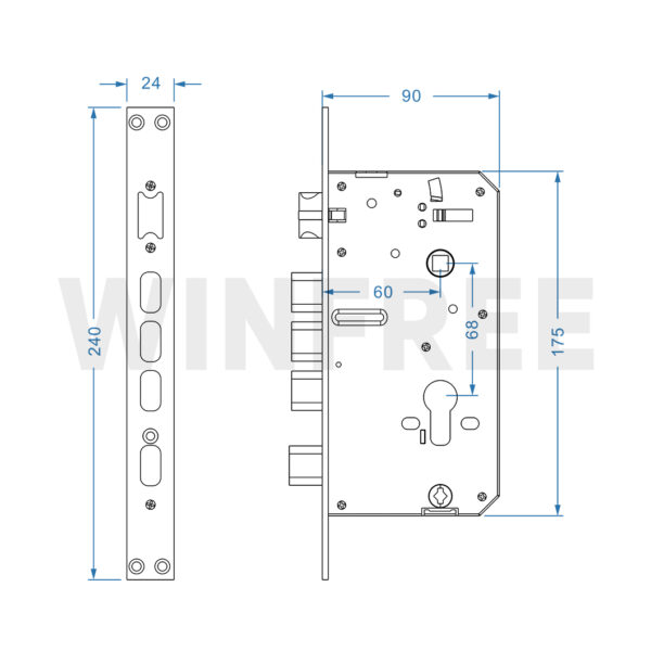 Khóa cửa thông minh WINFREE HC-D1 - Ảnh 11
