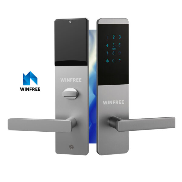 Khóa cửa thông minh thẻ từ & mật mã cho căn hộ, văn phòng WINFREE HC-P0101 - Ảnh 5