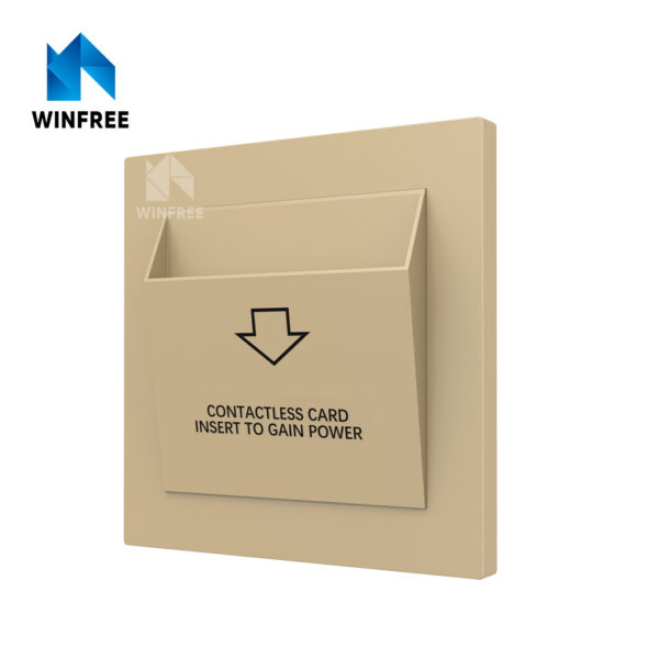 Công tắc tiết kiệm điện thông minh cho phòng khách sạn WINFREE HC-E228 - Ảnh 4