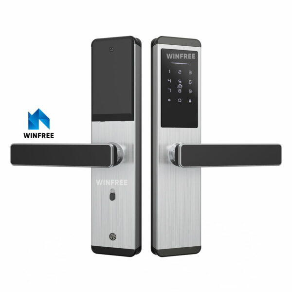 Khóa cửa thông minh thẻ từ & mật mã cho căn hộ, văn phòng WINFREE HC-P3 - Ảnh 4