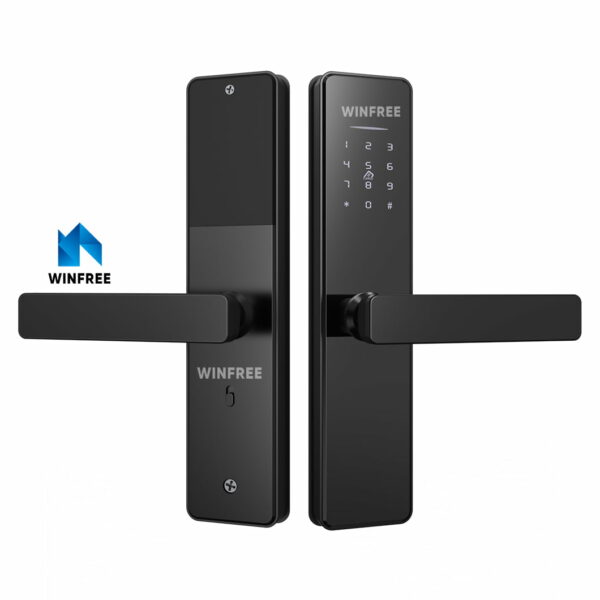 Khóa cửa thông minh thẻ từ & mật mã cho căn hộ, văn phòng WINFREE HC-P1