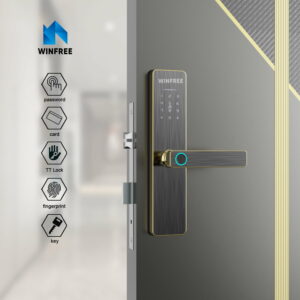 Khóa cửa phòng vân tay thông minh WINFREE HC-Q5