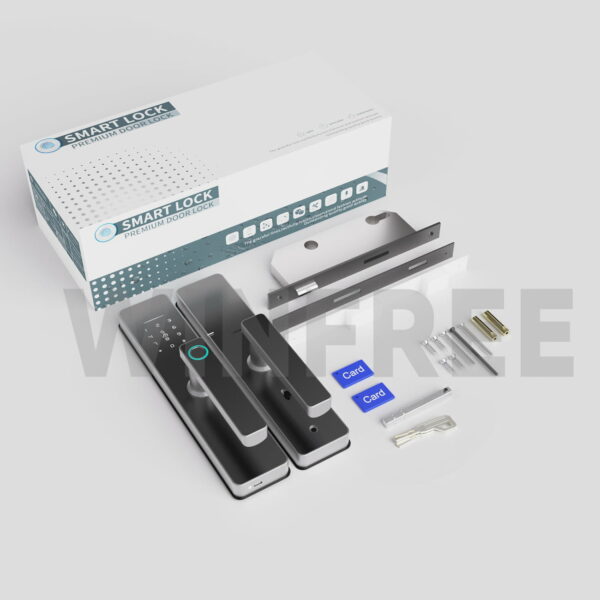 Khóa cửa vân tay thông minh tích hợp Face ID WINFREE W-X06 - Ảnh 14