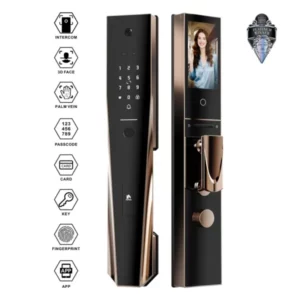 Khóa cửa thông minh Winfree Tuya Wifi nhận diện khuôn mặt 3D - W-V07